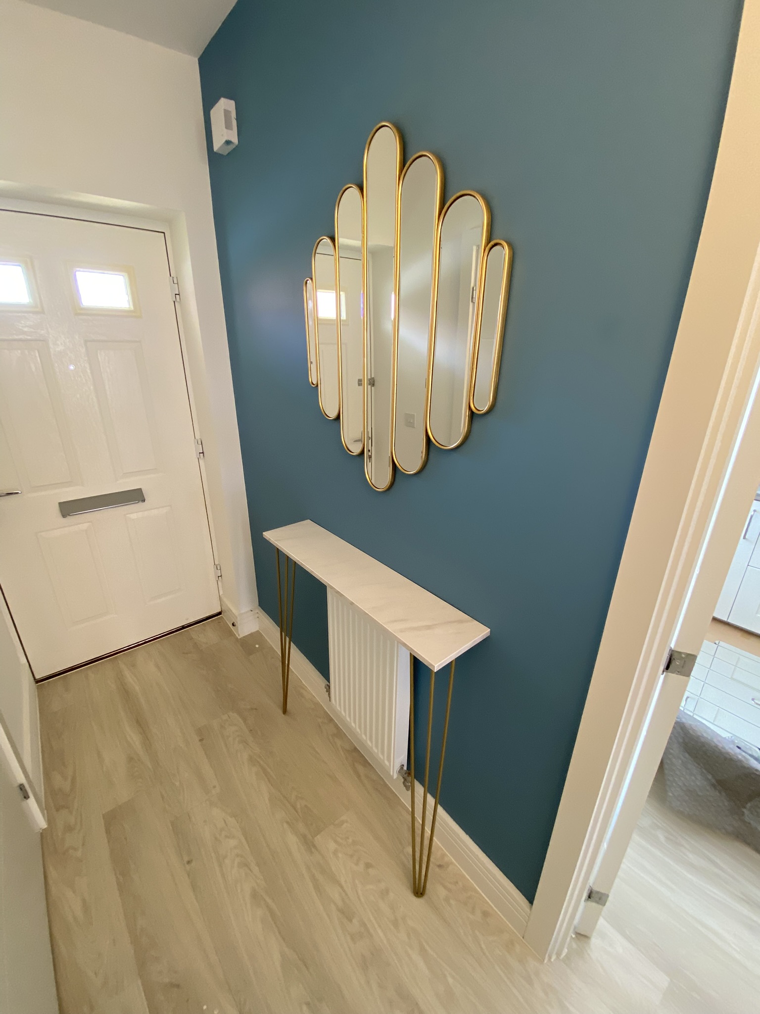 Console Table & Mirror